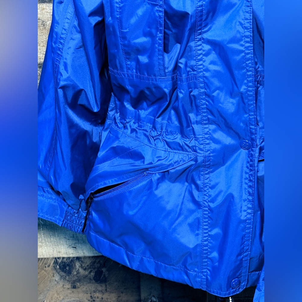 Hh Helly Hansen Women's Petite Royal Blue Hooded … - image 5